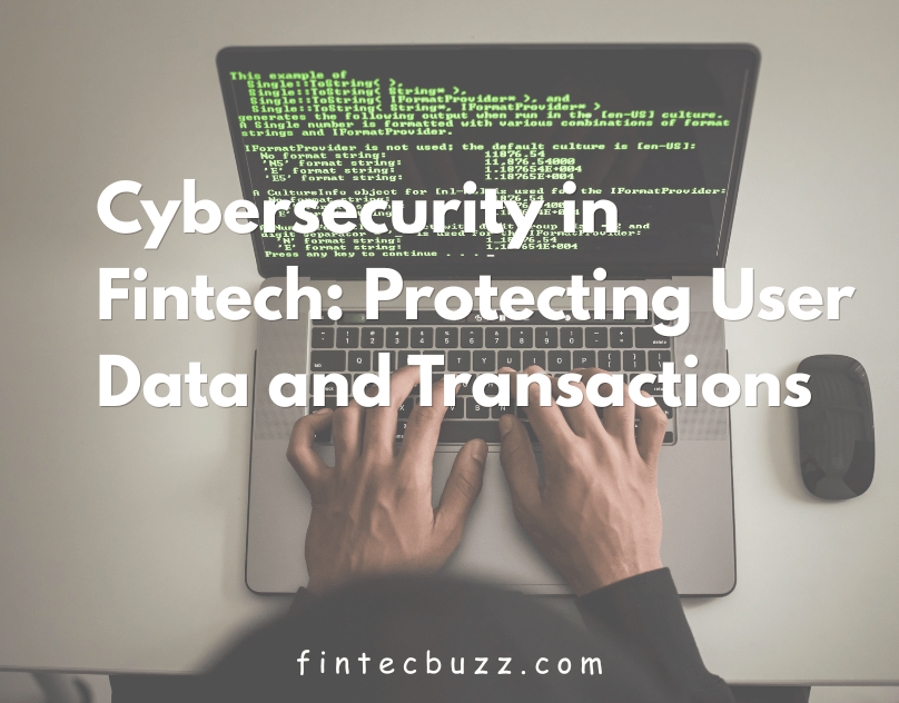 Cybersecurity in Fintech